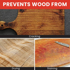 Beaver Wood Care Holiday Duo: Cutting Board Oil & Cutting Board Cream. Made in Canada